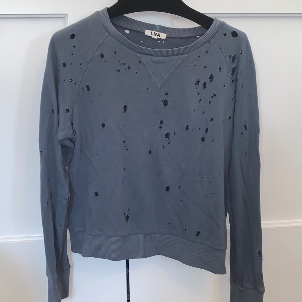 LNA Distressed Sweatshirt